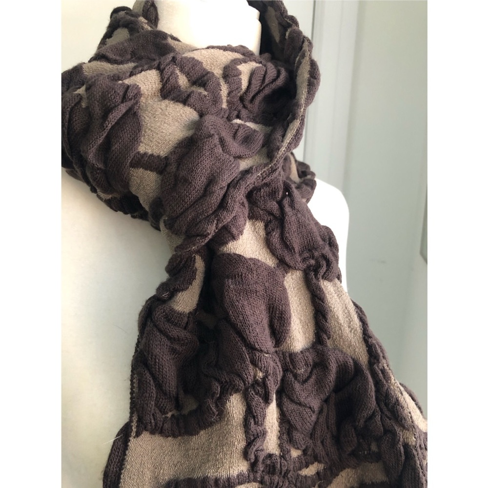 Textured Winter Scarf - Picture 2 of 5